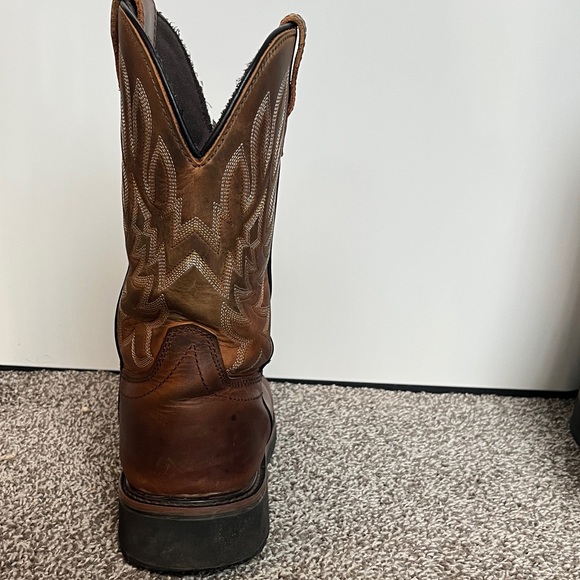 Wolverine Rancher Pull on Brown Leather Boots - Picture 6 of 16